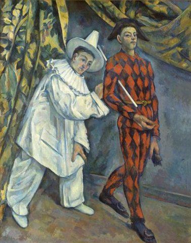 Сезанн Поль. Пьеро и Арлекин. ГМИИ им. А.С. Пушкина Сезанн Поль. Пьеро и Арлекин. ГМИИ им. А.С. Пушкина