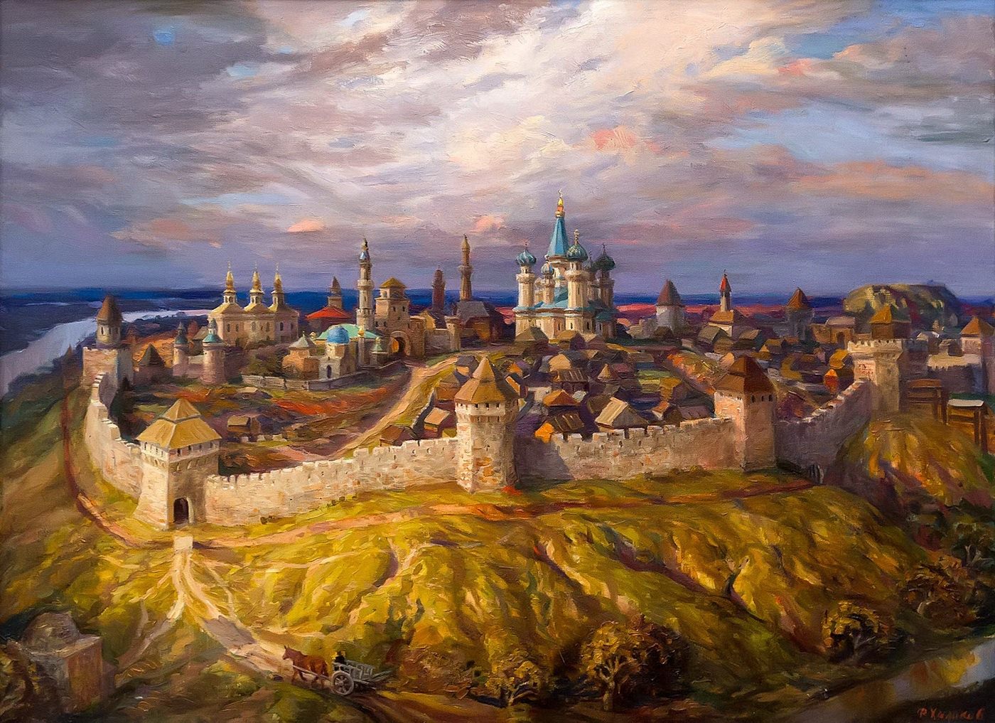 Фиринат Халиков.Кремль во время Казанского ханства Фиринат Халиков.Кремль во время Казанского ханства