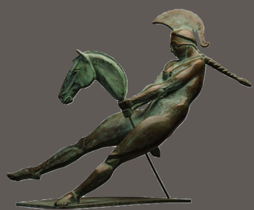 В.В.Тишин.(1963-2015).Сон амазонки. 1999. Бронза. 60х80х31 В.В.Тишин.(1963-2015).Сон амазонки. 1999. Бронза. 60х80х31
