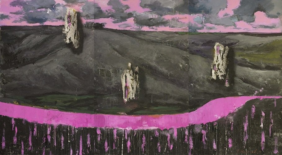 В. Мигачев. Река. 2017. Х.см.т. 180х330 В. Мигачев. Река. 2017. Х.см.т. 180х330