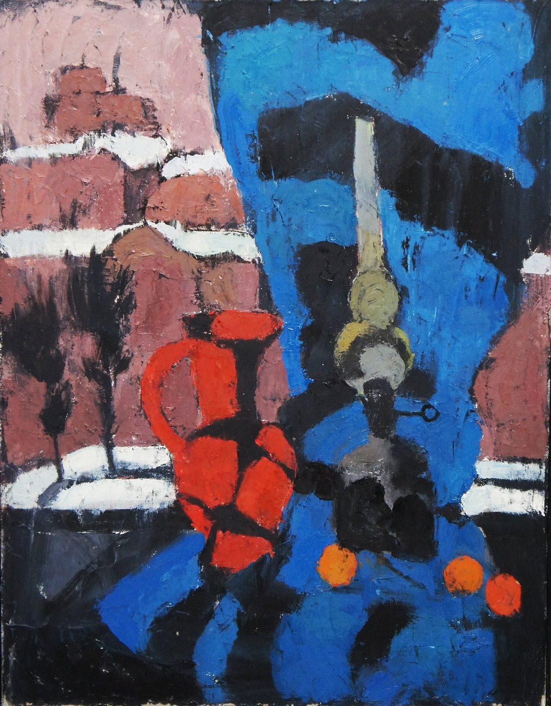 Ольга Рудакова. Разбитый и склеенный кувшин. 2012. Холст, масло, 100х80 Ольга Рудакова. Разбитый и склеенный кувшин. 2012. Холст, масло, 100х80