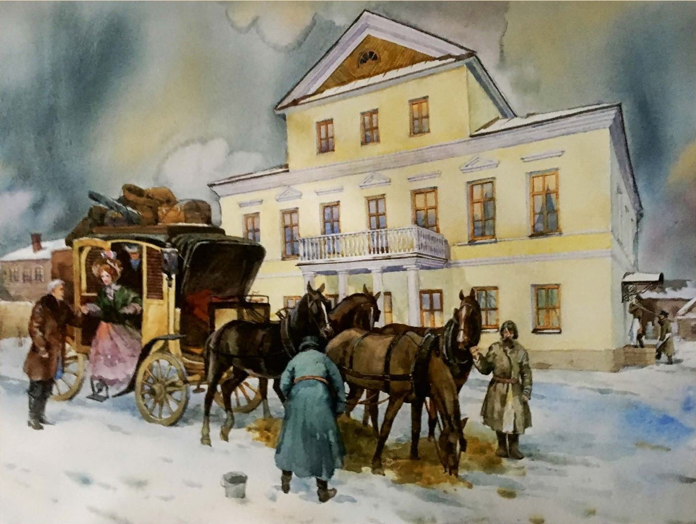 Ильдар Сафин. Приезд в дом Горталовых. Серия Лев Толстой. Казанская хронология Ильдар Сафин. Приезд в дом Горталовых. Серия Лев Толстой. Казанская хронология