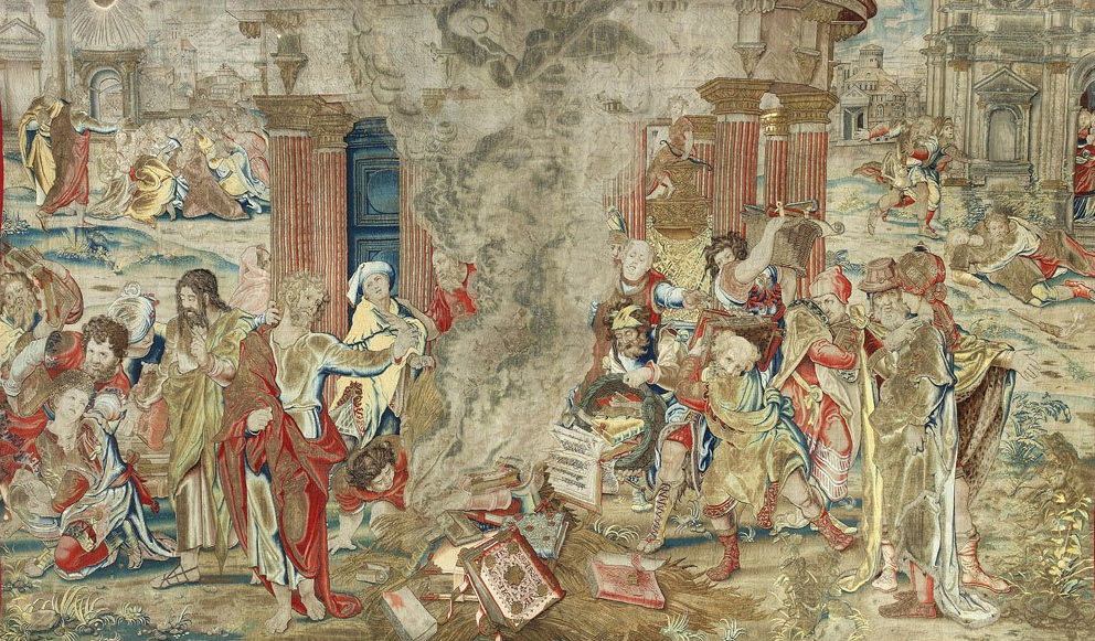 The tapestry of Henry VIII, considered lost, was found in Spain